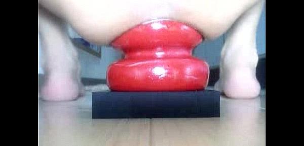  The image medley of a huge red plug